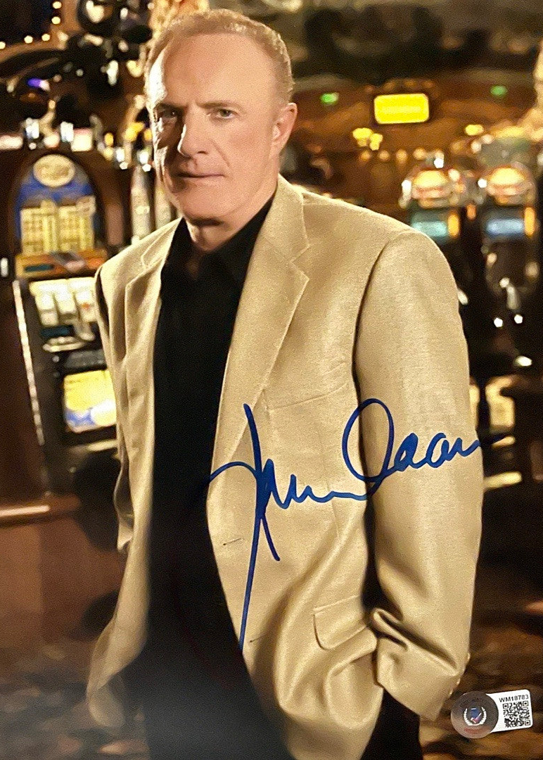 James Caan Signed 8x10 Photo (Las Vegas) - Beckett COA